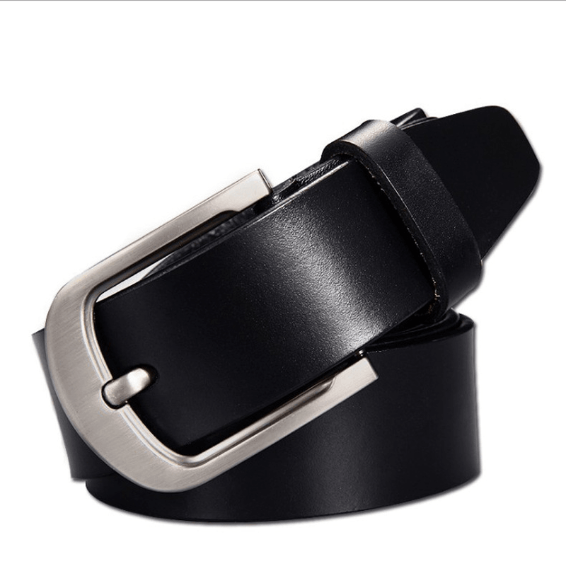 Men's casual cowhide leather belt - MRSLM