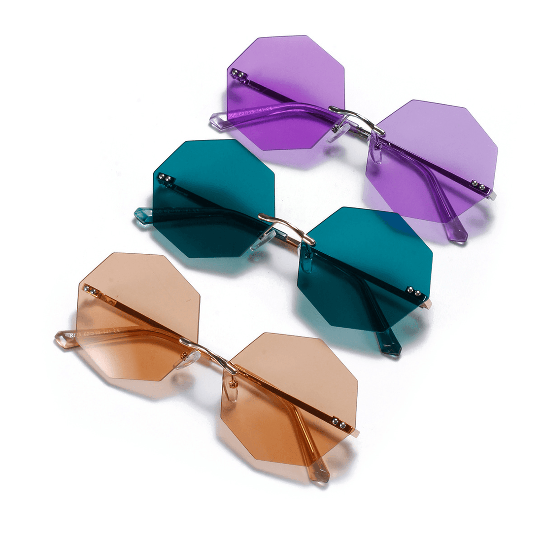 Women's Polygonal Sunglasses