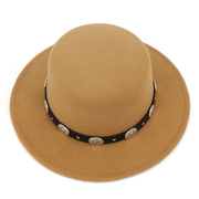 wool felt jazz hat, view 6 - MRSLM