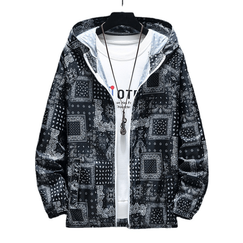 Summer Trend Ultra-Thin Hong Kong Style Couple Jacket Sunscreen Clothes