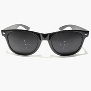 Children's black goggle eyeglasses, view 4 - MRSLM