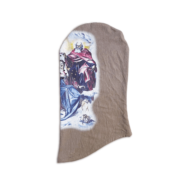 camouflage face mask headgear, view 6 - MRSLM