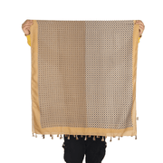 cotton linen flower scarf, view 2 - MRSLM