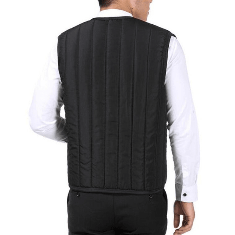 men's sleeveless padded vest, view 3 - MRSLM