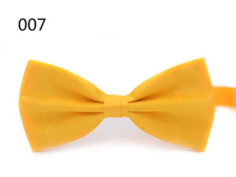 solid color bow tie, view 12 - MRSLM