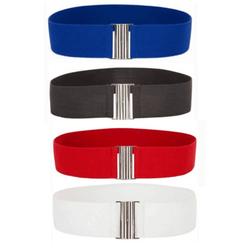 women's elastic wide waistband belt - MRSLM