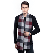 Men's plaid imitation cashmere scarf, view 25 - MRSLM