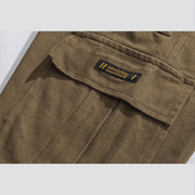 men's multi-pocket drawstring overalls, view 5 - MRSLM