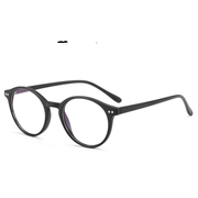 unisex round flat glasses - MRSLM