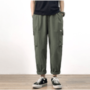 men's straight leg capri pants, view 4 - MRSLM