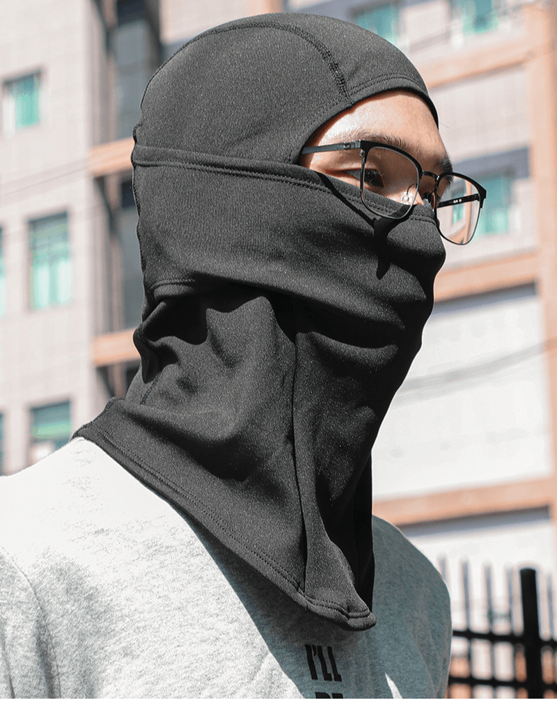 Simple Windproof and Warm Hood for Outdoor Riding