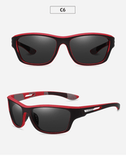 square polarized vintage sunglasses, view 2 - MRSLM