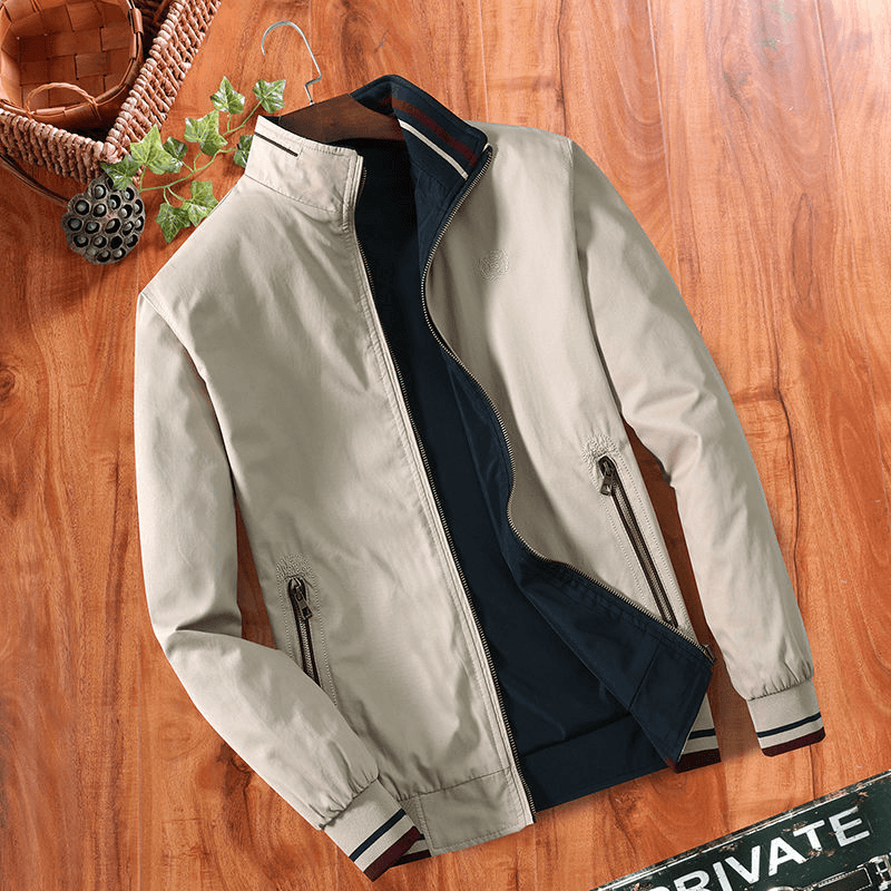 men's plus velvet cotton jacket, view 7 - MRSLM