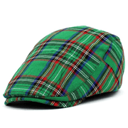 women's plaid painter hat, view 2 - MRSLM