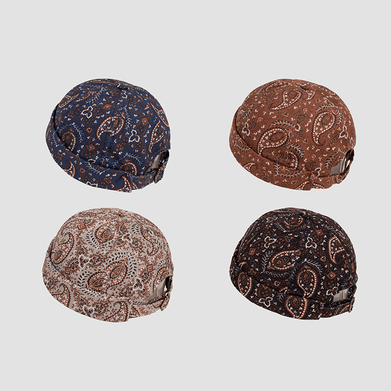cashew flower melon hat, view 2 - MRSLM