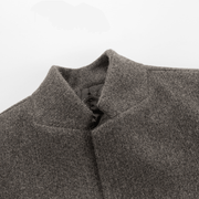 men's mid-length wool coat, view 4 - MRSLM