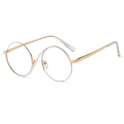 metal full frame square glasses, view 6 - MRSLM