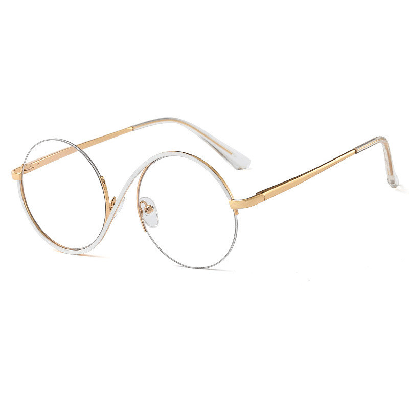 metal full frame square glasses, view 6 - MRSLM