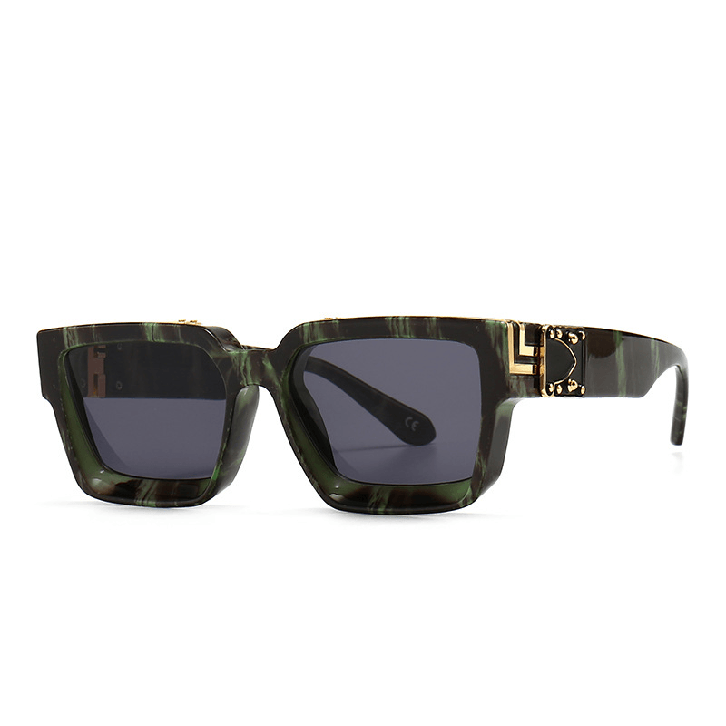 creative cloud print sunglasses, view 8 - MRSLM