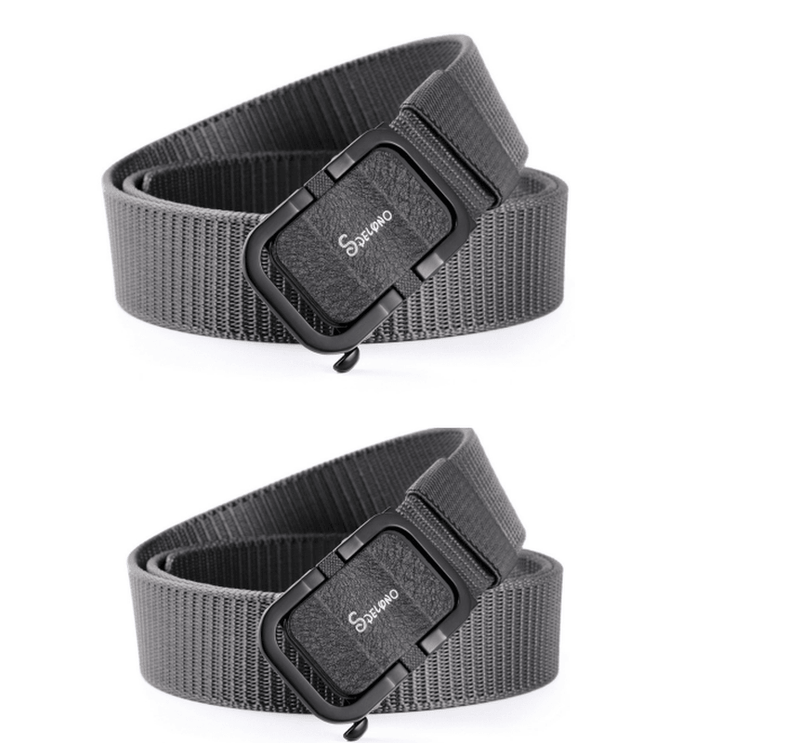 men's nylon canvas belt, view 3 - MRSLM