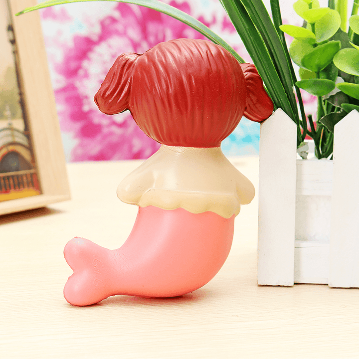 Leilei Squishy Mermaid Slow Rising Original Packaging Soft Collection Gift Decor Toy - MRSLM