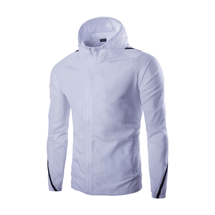 Hooded Sun Protection Jacket with Webbing and Sleeves - MRSLM