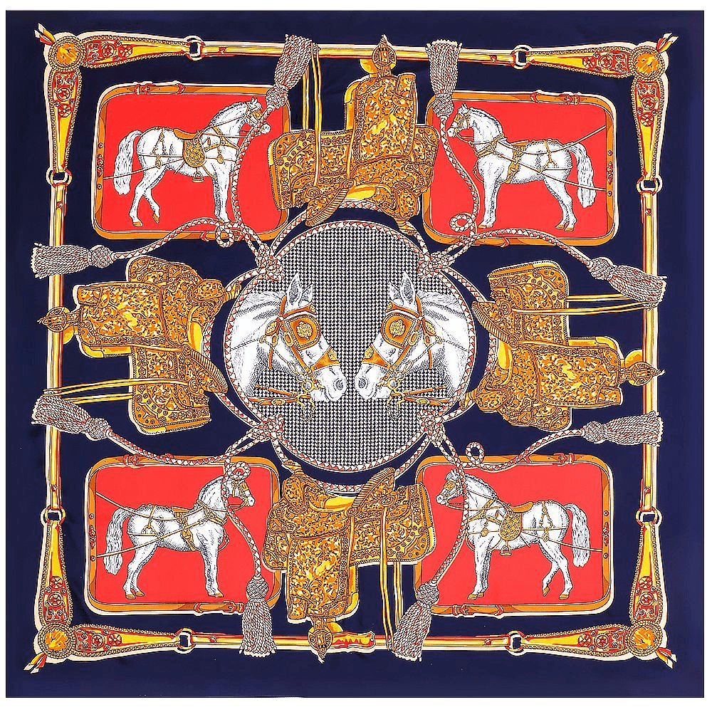 Large Square Scarf Shawl Decorative Headscarf Spot - MRSLM