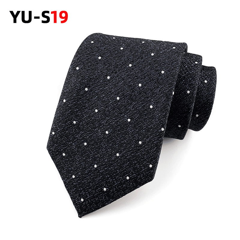 Men's retro jacquard tie, view 20 - MRSLM