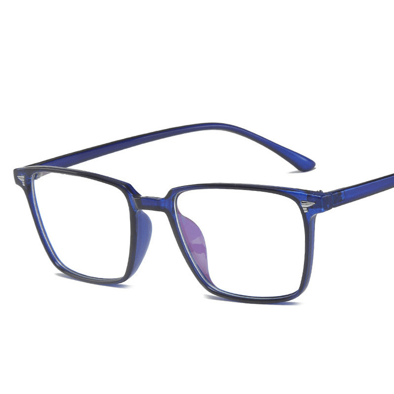 unisex flat mirror fashion glasses frame, view 3 - MRSLM