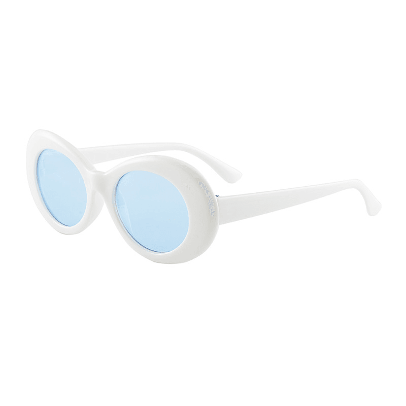 New Sunglasses Trend Elliptical Glasses in Europe and the United States