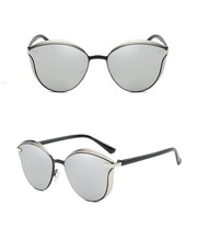 retro round polarized sunglasses, view 2 - MRSLM