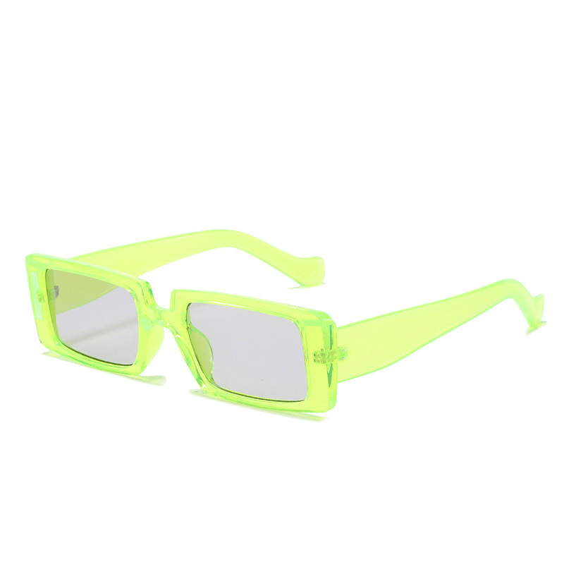 Women's square frame sunglasses, view 3 - MRSLM