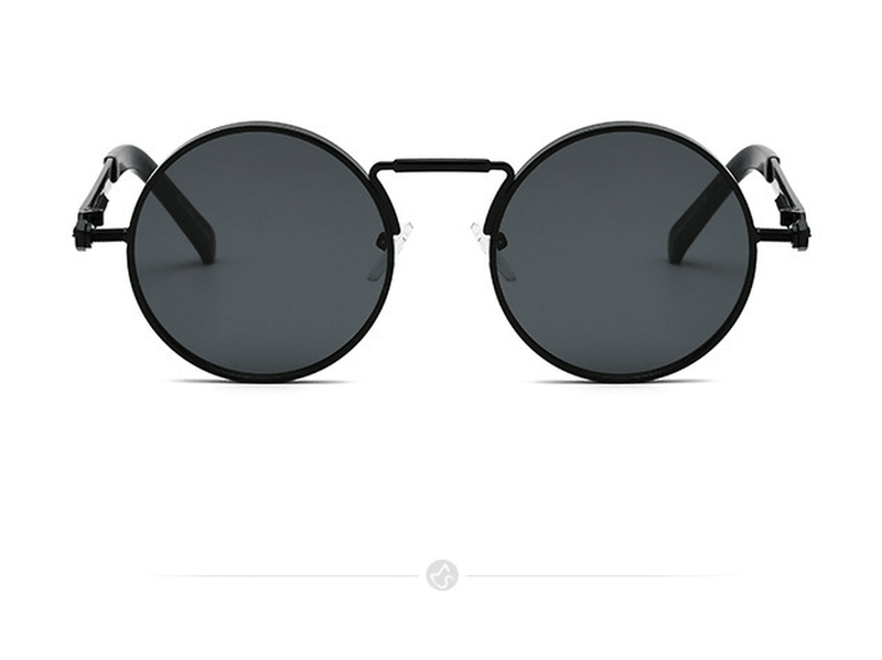 men's retro punk metal sunglasses, view 4 - MRSLM