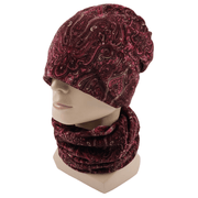 Knitted collar and hat set, view 3 - MRSLM