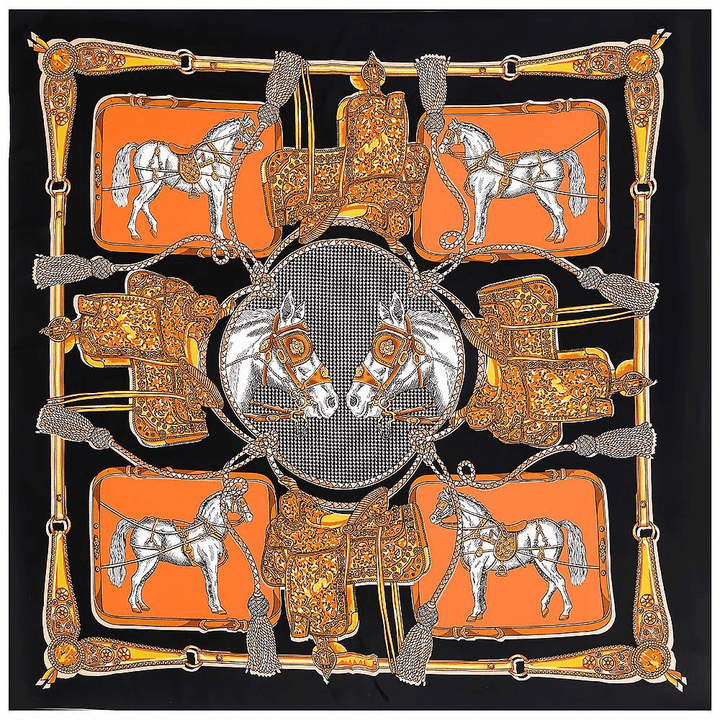 Large Square Scarf Shawl Decorative Headscarf Spot - MRSLM