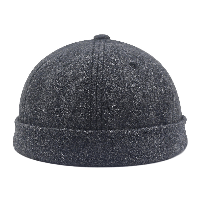 New Hot-Selling Woolen Hat for Men plus Velvet Thickening - MRSLM