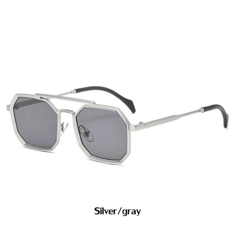 steampunk double bridge sunglasses, view 5 - MRSLM