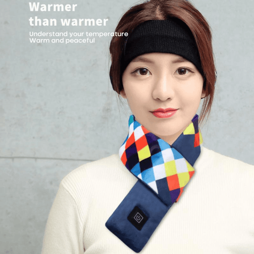 heated winter scarf with power bank - MRSLM