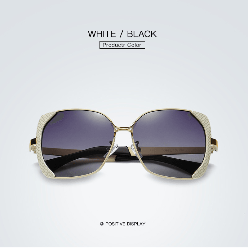 women's large frame polarized driving sunglasses, view 8 - MRSLM