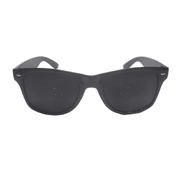 Children's black goggle eyeglasses, view 2 - MRSLM