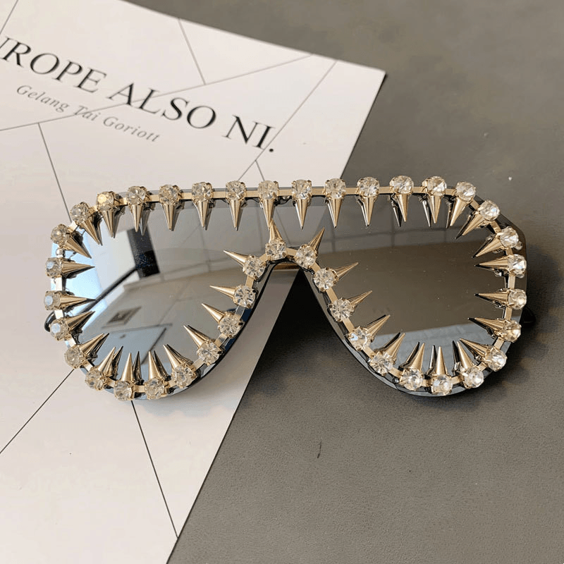 foldable round sunglasses, view 4 - MRSLM