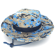 camouflage round bucket hat, view 8 - MRSLM