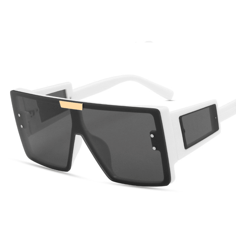Large square one-piece sunglasses, view 8 - MRSLM
