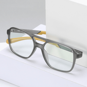 unisex large frame blue light glasses - MRSLM