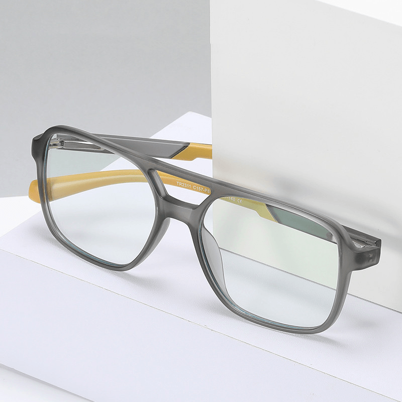 unisex large frame blue light glasses - MRSLM
