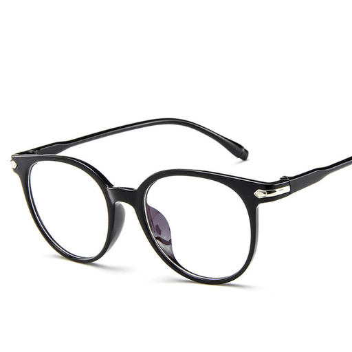 transparent jelly color retro glasses frame - MRSLM