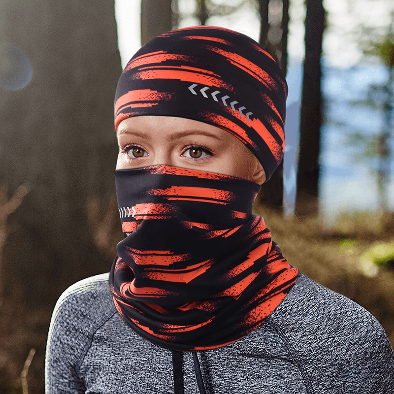 Outdoor running and cycling warm sports hat, view 2 - MRSLM
