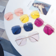 Square metal frame sunglasses - MRSLM