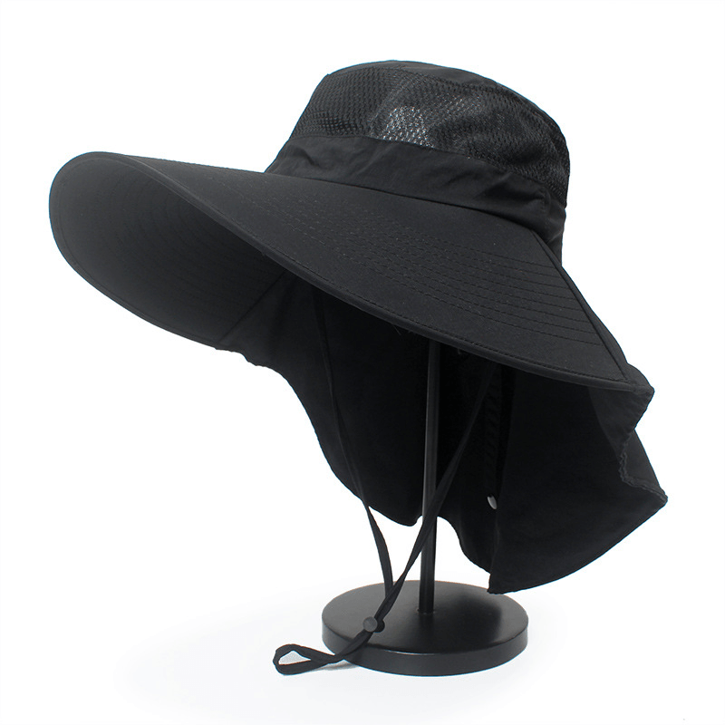 men's cotton wide brim fisherman hat - MRSLM