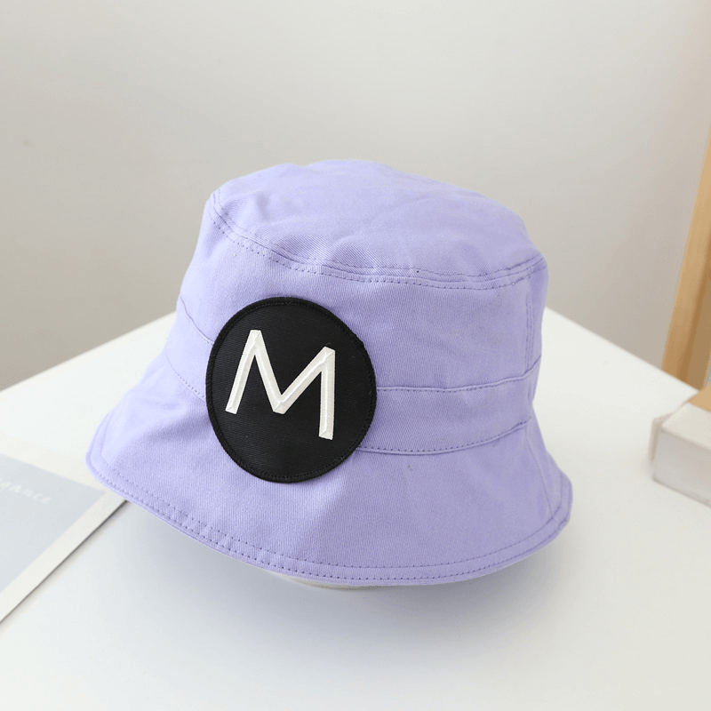 kids cotton fisherman hat, view 5 - MRSLM